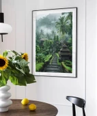 Çerçevesiz Poster Sisler İçinde Tapınak thumbnail 3