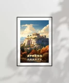 Çerçevesiz Poster Atina’nın İkonu thumbnail 7