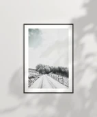 Çerçevesiz Poster Karlar Altında thumbnail 6