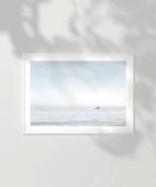 Çerçevesiz Poster Denizde Tek Başına thumbnail 2