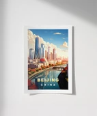 Çerçevesiz Poster Modern Çin’in Yüzü thumbnail 1