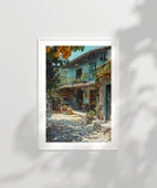 Çerçevesiz Poster Taş Sokakların Huzuru thumbnail 2