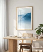 Çerçevesiz Poster Mavi Dağların Sakinliği thumbnail 5