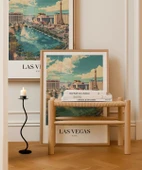 Çerçevesiz Poster Bellagio & Paris View thumbnail 4