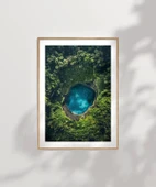 Çerçevesiz Poster Yeşil Cennet thumbnail 7