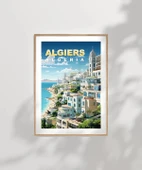 Çerçevesiz Poster Algiers Coastal Serenity thumbnail 7