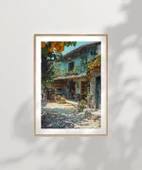 Çerçevesiz Poster Taş Sokakların Huzuru thumbnail 7