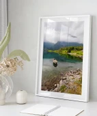 Çerçevesiz Poster Göl Kenarında Huzur thumbnail 5