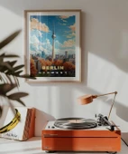 Çerçevesiz Poster Sonbaharda Berlin Gökyüzü thumbnail 3