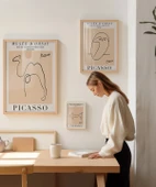 Çerçevesiz Poster Musée d'Orsay İlhamlı Picasso Hayvan Çizimleri 3'lü thumbnail 3