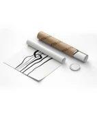 Çerçevesiz Poster Soyut İnce Çizgi Tasarımı 2'li thumbnail 7