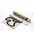 Çerçevesiz Poster Minimalist Dalgalı Hatlar 2'li thumbnail 7