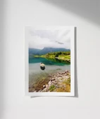 Çerçevesiz Poster Göl Kenarında Huzur thumbnail 1