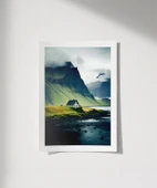 Çerçevesiz Poster Nehir Kıyısında Huzur thumbnail 1