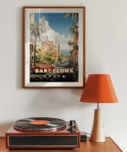 Çerçevesiz Poster Şehir ve Deniz Uyumu – Barcelo thumbnail 3