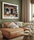 Çerçevesiz Poster Doğanın Renkleriyle Süslenen Ev thumbnail 5