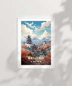 Çerçevesiz Poster Tarihi Beijing Tapınakları thumbnail 2