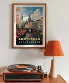 Çerçevesiz Poster Hollanda’nın Renkli Kanalları thumbnail 4