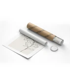 Çerçevesiz Poster eyaz Çerçeveli Minimal Çizgi Sanatı 3'lü thumbnail 8