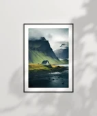 Çerçevesiz Poster Nehir Kıyısında Huzur thumbnail 6