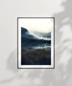 Çerçevesiz Poster Gölün Sessizliği thumbnail 6