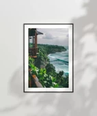 Çerçevesiz Poster Okyanusa Açılan Pencere thumbnail 6