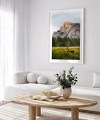Çerçevesiz Poster Vahşi Yaşam ve Dağlar thumbnail 4