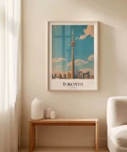 Çerçevesiz Poster Gökyüzüne Dokunan Toronto thumbnail 3
