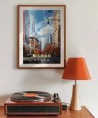 Çerçevesiz Poster Modern Sanatın Şehri Bilbao thumbnail 3