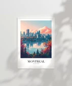 Çerçevesiz Poster Montreal Sonbaharın Büyüsü thumbnail 2