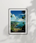 Çerçevesiz Poster Manila Tropik Sahil Manzarası thumbnail 6