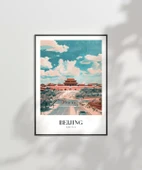 Çerçevesiz Poster Pekin'in Tarihi Kapısı thumbnail 6