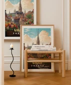 Çerçevesiz Poster Lille Tarihi ve Çiçek Bahçesi Sanat thumbnail 5