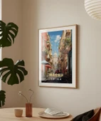 Çerçevesiz Poster Kopenhag Şehir Manzarası ve Refleksiyon thumbnail 5