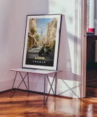 Çerçevesiz Poster Lyon'un Şirin Sokakları ve Vespa thumbnail 5