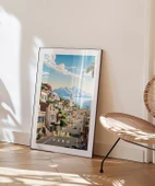 Çerçevesiz Poster Tropikal Lima Sokakları Dekoratif - 5