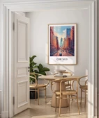 Çerçevesiz Poster Chicago Şehir Merkezi thumbnail 5