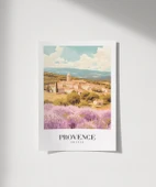 Çerçevesiz Poster Provence Doğası ve Mimari - 1