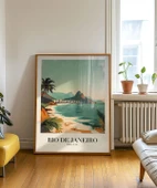 Çerçevesiz Poster Rio de Janeiro'nun Tropikal Güzelliği thumbnail 5
