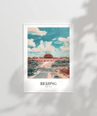 Çerçevesiz Poster Pekin'in Tarihi Kapısı thumbnail 2