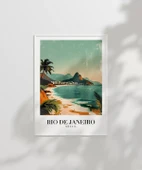 Çerçevesiz Poster Rio de Janeiro'nun Tropikal Güzelliği thumbnail 2