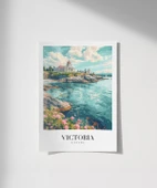 Çerçevesiz Poster Pasifik Kıyısında Victoria thumbnail 1