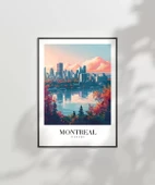 Çerçevesiz Poster Montreal Sonbaharın Büyüsü thumbnail 5