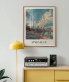 Çerçevesiz Poster Marina Bay'ın Parlak Yüzü thumbnail 3