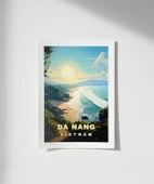 Çerçevesiz Poster Da Nang’ın Altın Kıyıları - 1
