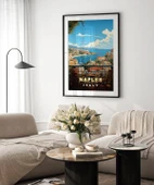 Çerçevesiz Poster Napoli'nin Tarihi Sokakları thumbnail 4