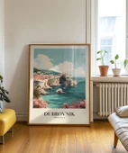 Çerçevesiz Poster Dubrovnik Hırvatistan thumbnail 3