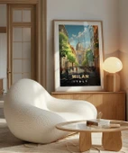 Çerçevesiz Poster İtalya'nın Modası thumbnail 5