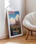 Çerçevesiz Poster Romantizmin Şehri - 4