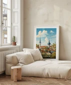 Çerçevesiz Poster Tallinn Tarihi Şehir Manzarası thumbnail 4